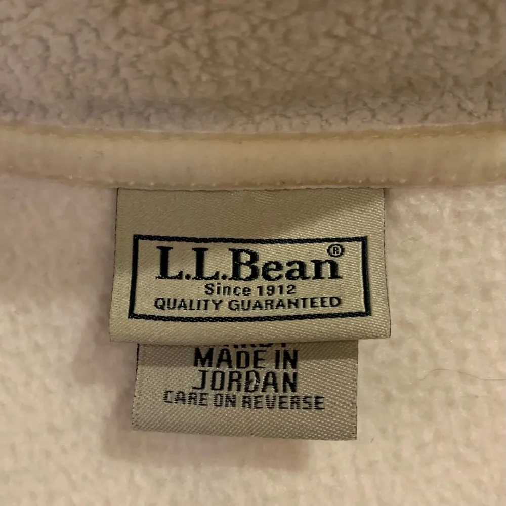 L.L. Bean full zippered fleece - Picture 8 of 9